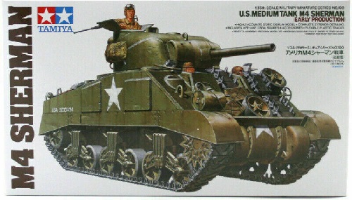 Tamiya 35190 1:35 U.S. Medium Tank M4 Sherman
